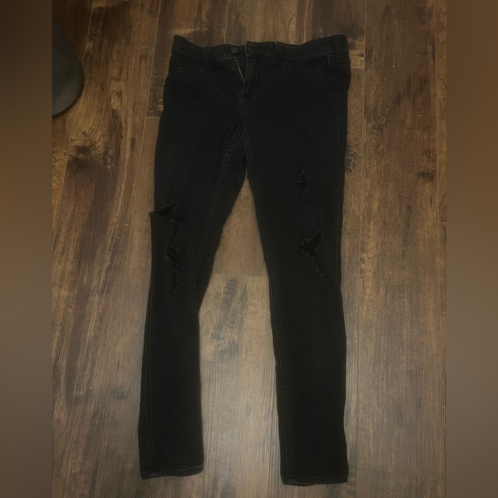 Black skinny jeans/jeggings